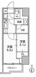 ＳＹＦＯＲＭＥ亀戸の物件間取画像